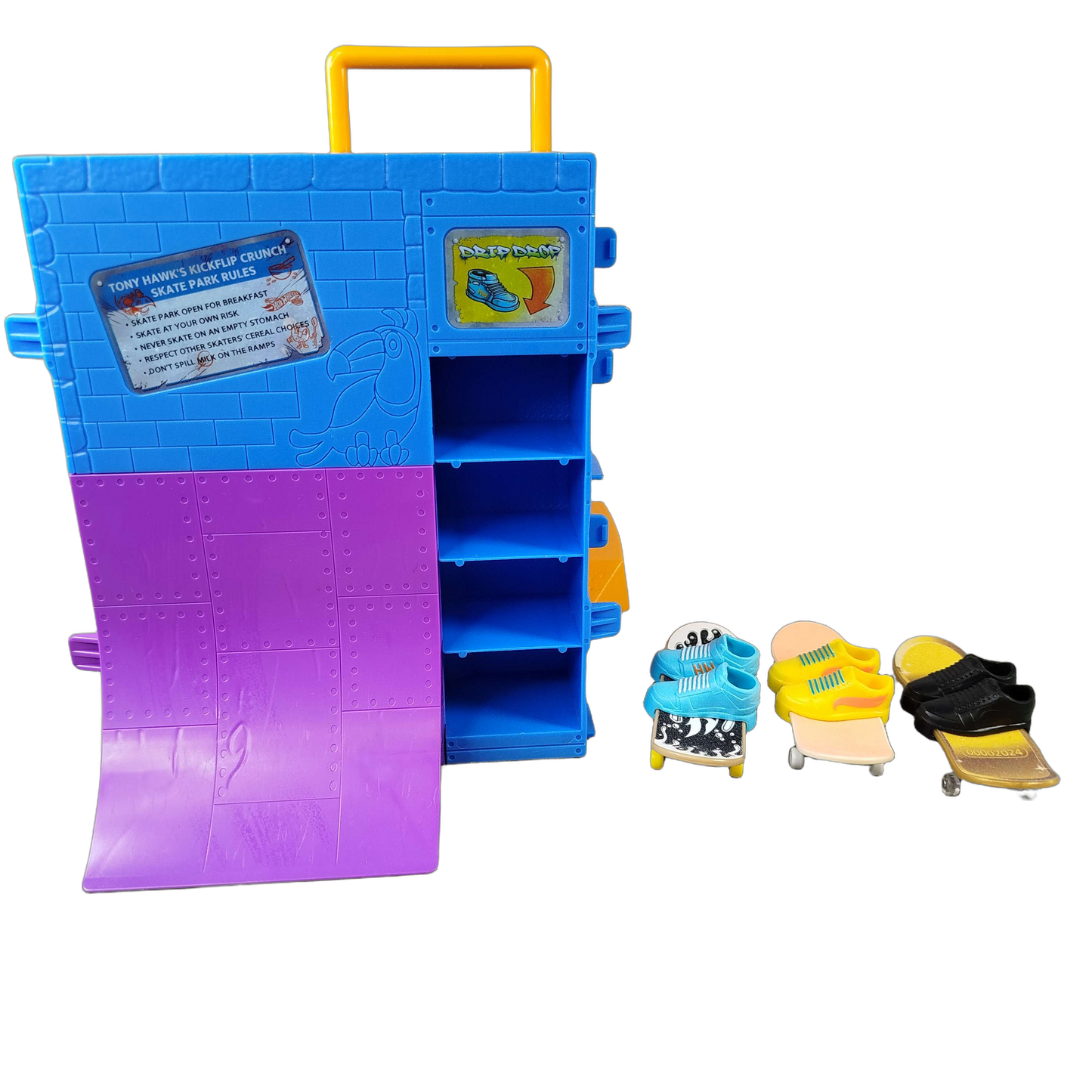 Mattel Tony Hawk's Kickflip Crunch Skate Park Rampen Spielset