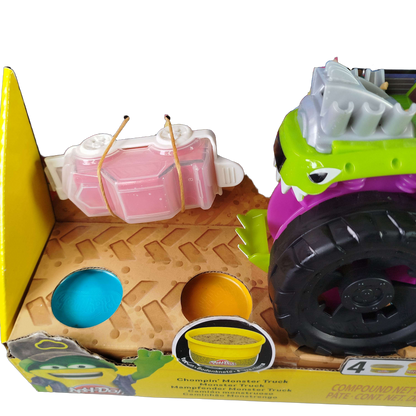 Hasbro Play-Doh Chompin' Monster Truck F1322 Knet-Set neuwertig