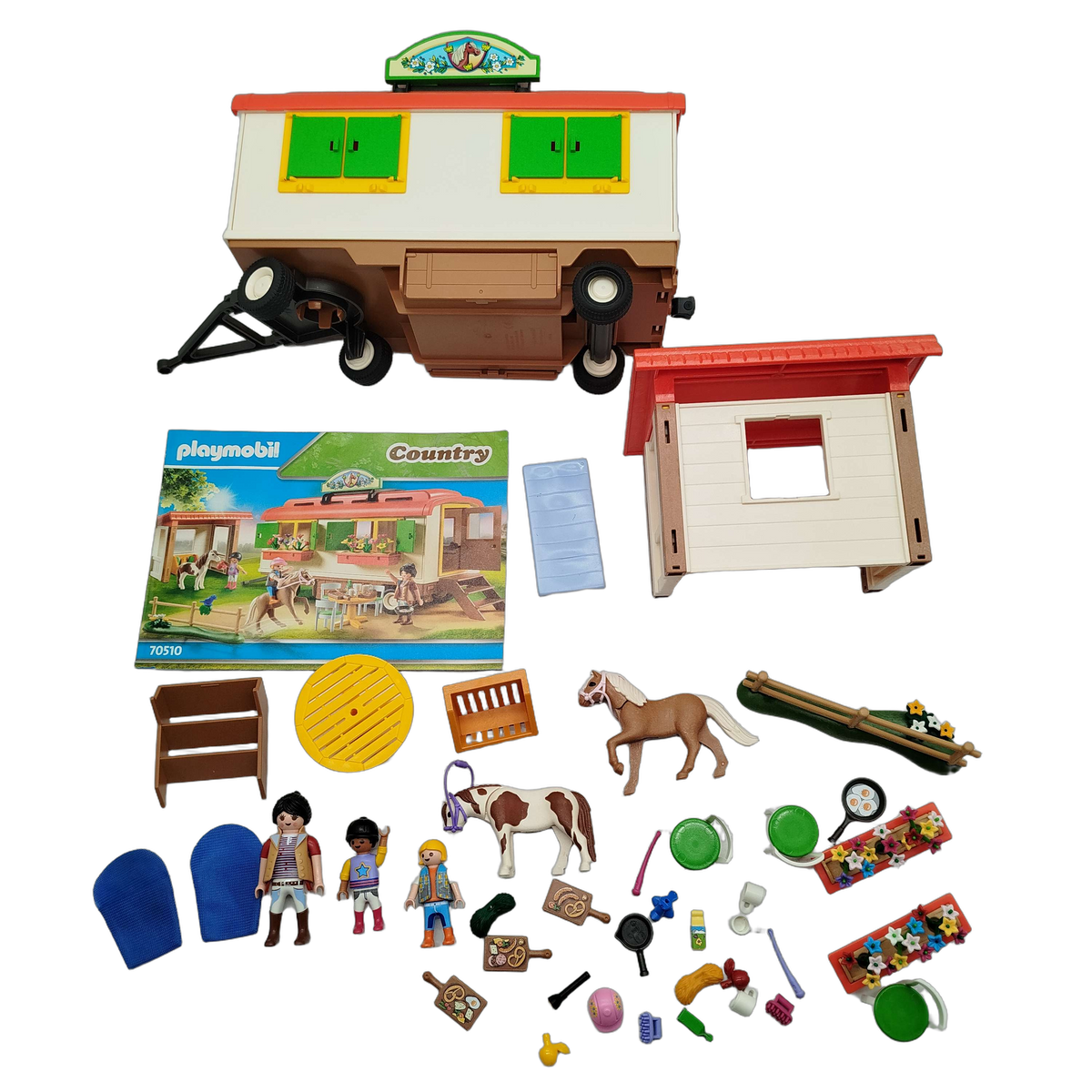 Playmobil Ponycamp 70510 Übernachtungswagen Spielset