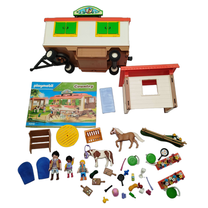 Playmobil Ponycamp 70510 Übernachtungswagen Spielset