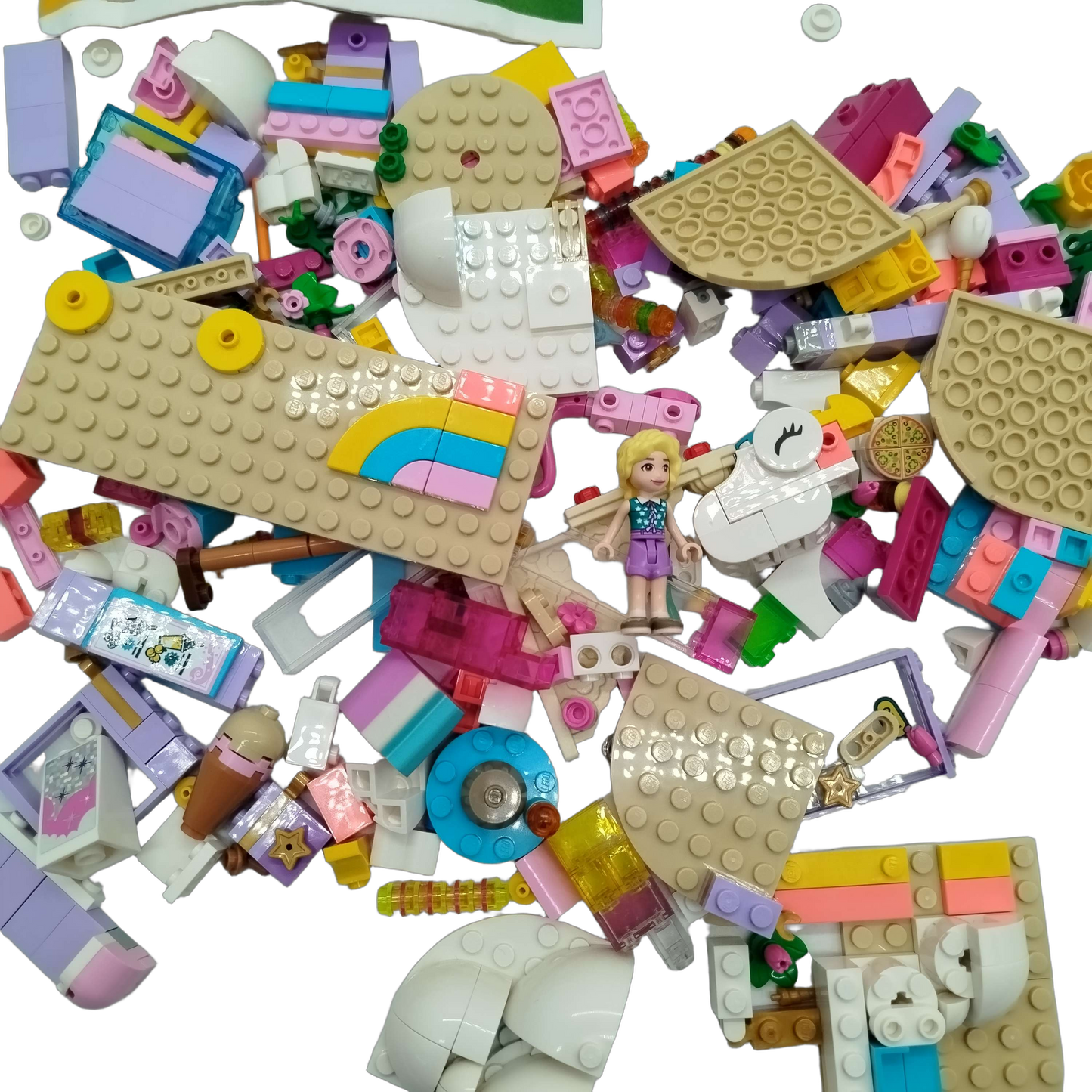 LEGO Bundle Friends 41684 Cute Animal Party Set Teile & Anleitung
