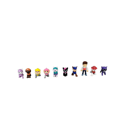 Hasbro Bundle PAW Patrol Set von 10 Actionfiguren Rettungshunde