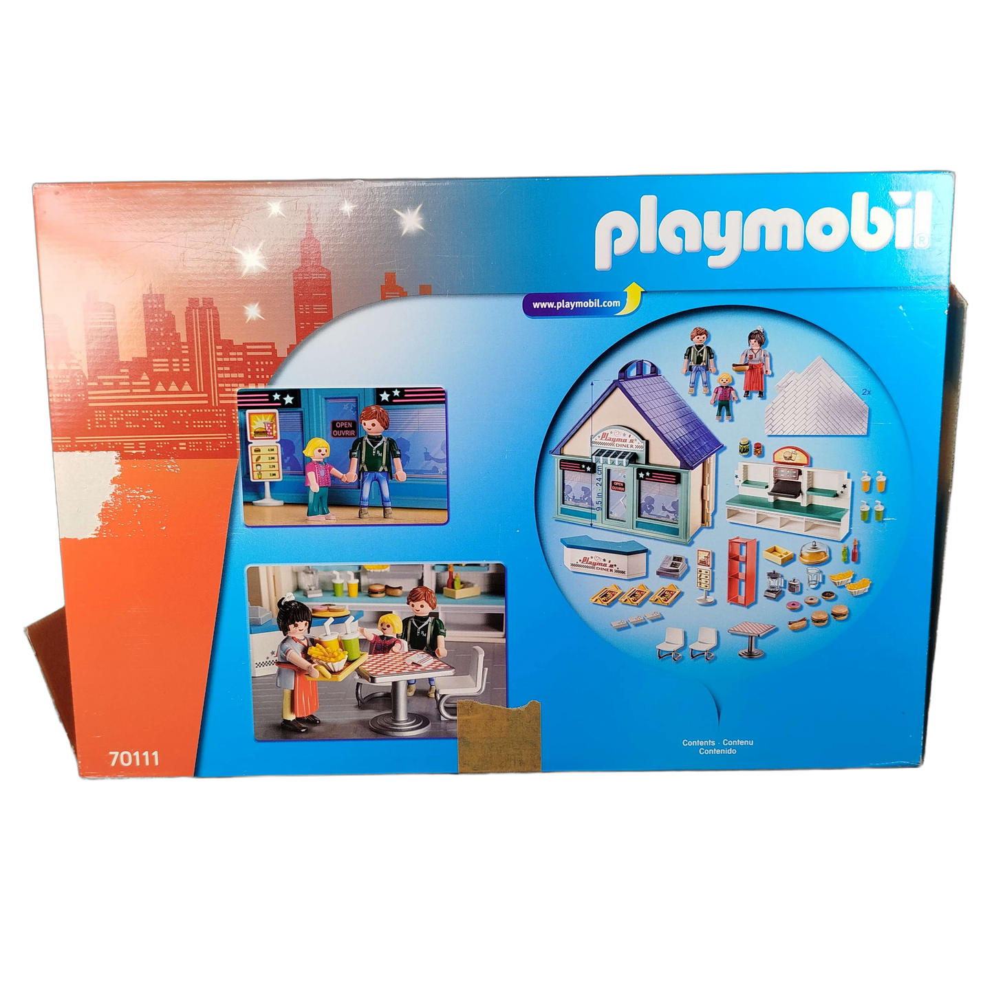 Playmobil Take Along Diner 70111 Spielset
