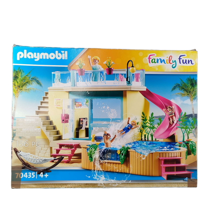Playmobil 70435 Bungalow Pool Spielset