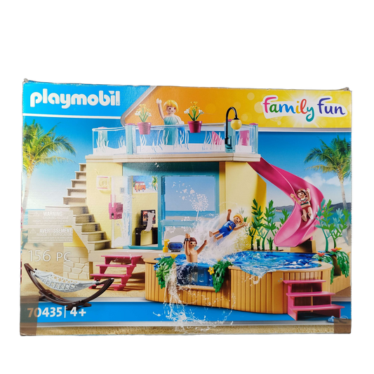 Playmobil 70435 Bungalow Pool Spielset