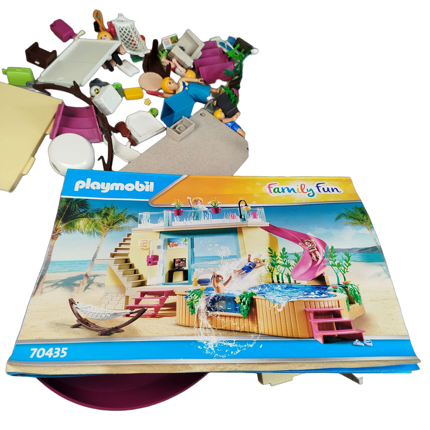 Playmobil 70435 Bungalow Pool Spielset