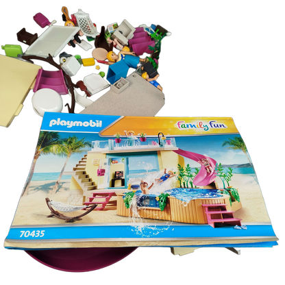 Playmobil 70435 Bungalow Pool Spielset