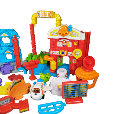 VTech Bundle Feuerwehr Set Station, Auto & Hubschrauber
