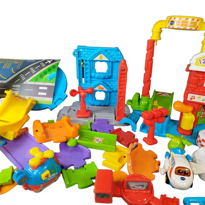 VTech Bundle Feuerwehr Set Station, Auto & Hubschrauber