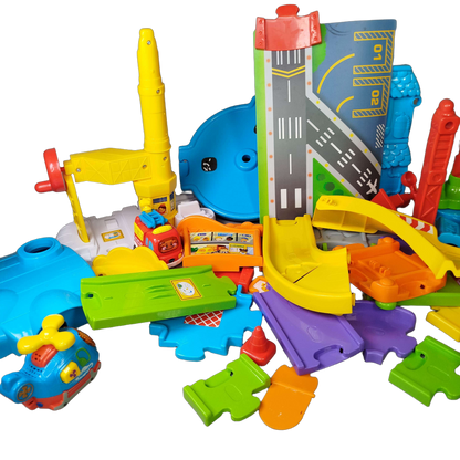 VTech Bundle Feuerwehr Set Station, Auto & Hubschrauber
