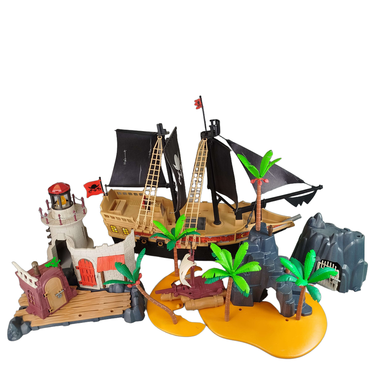 Playmobil Bundle Piraten Set Schiff & Insel