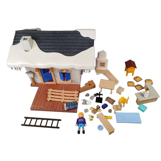 Playmobil Family Fun Skihütte 9280 Set