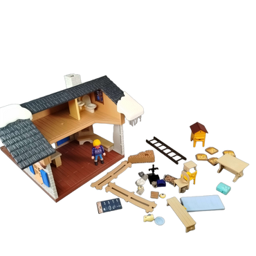 Playmobil Family Fun Skihütte 9280 Set