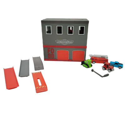 Micro Machines Bundle FD 88 Micro City Feuerwehr Garage Fahrzeuge