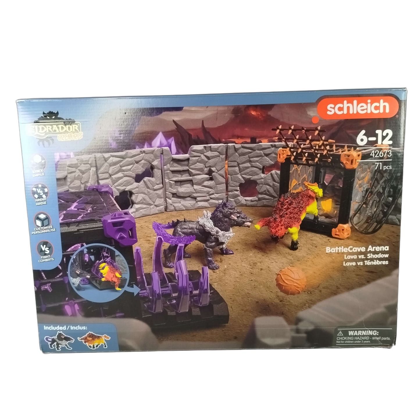 Schleich BattleCave Arena 42673 Spielset, ab 6 Jahre