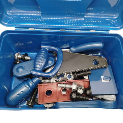 Werkzeugkoffer Kinder mit Bohrmaschine & Zubehör