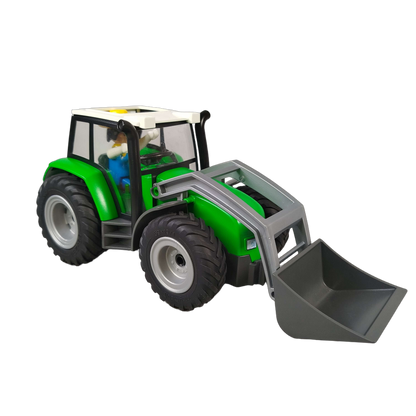Playmobil Bundle Bauernhof Set Traktor mit Frontlader & Anhänger