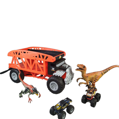 Mattel Bundle Monster Trucks Set Monster Mover GKD37 Transporter