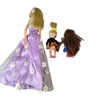 Zuru Bundle Glamour, Cupcake Fairy & Kelly/Shelly Set von 3 Modepuppen
