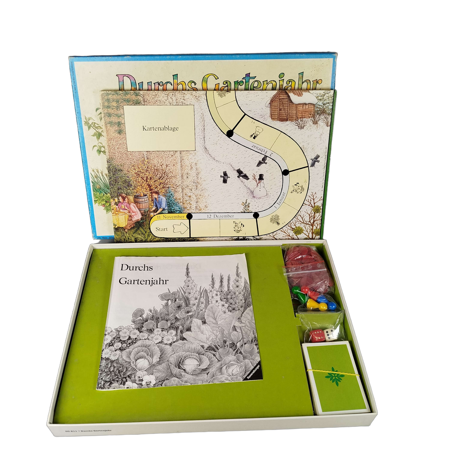 Ravensburger Durchs Gartenjahr 00 811 7 Brettspiel