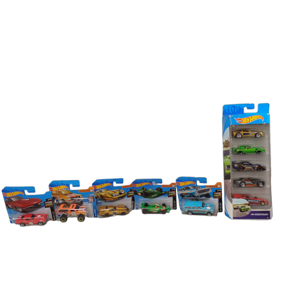 Hot Wheels Bundle HW Race Day Rennwagen & Muscle, Neuwertig