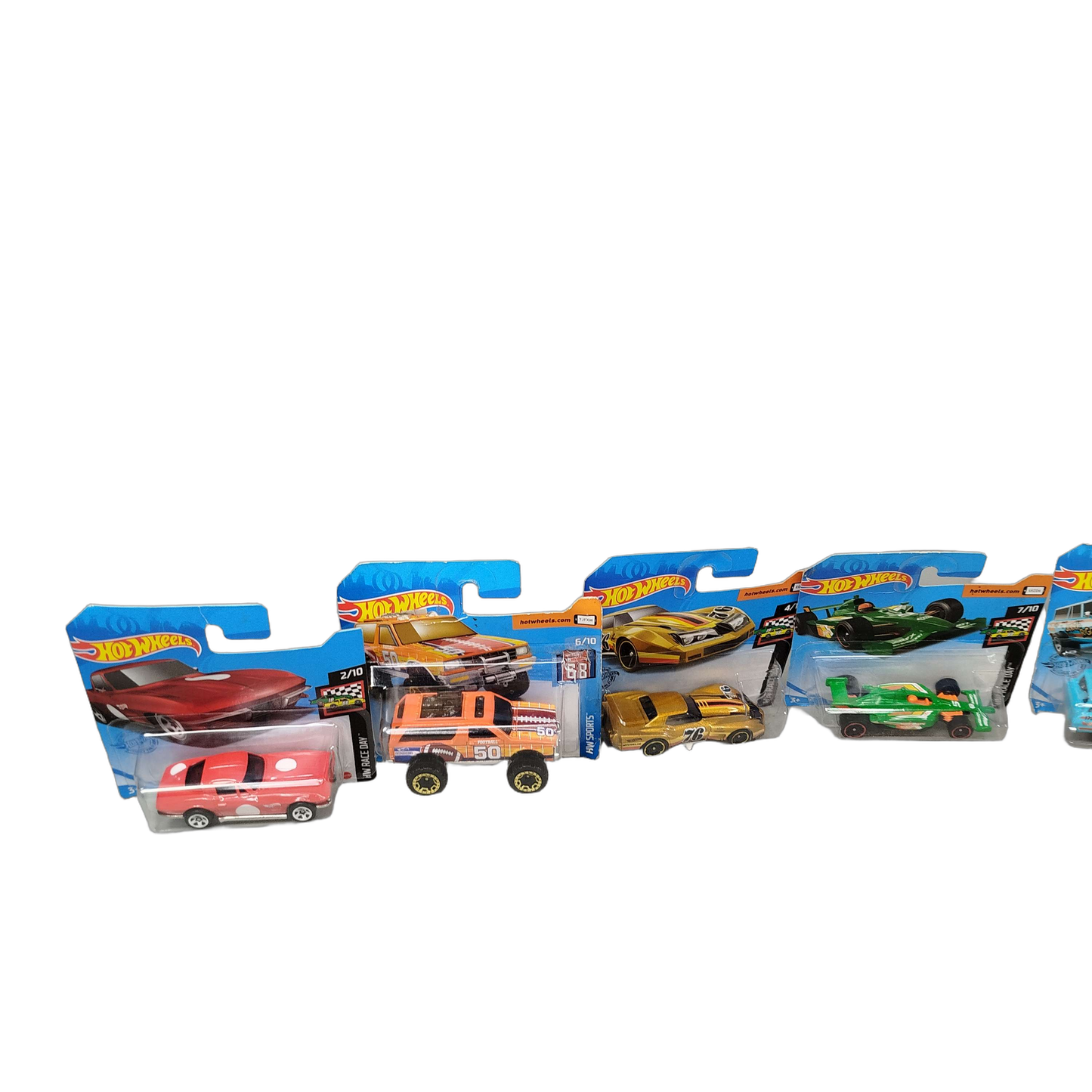 Hot Wheels Bundle HW Race Day Rennwagen & Muscle, Neuwertig