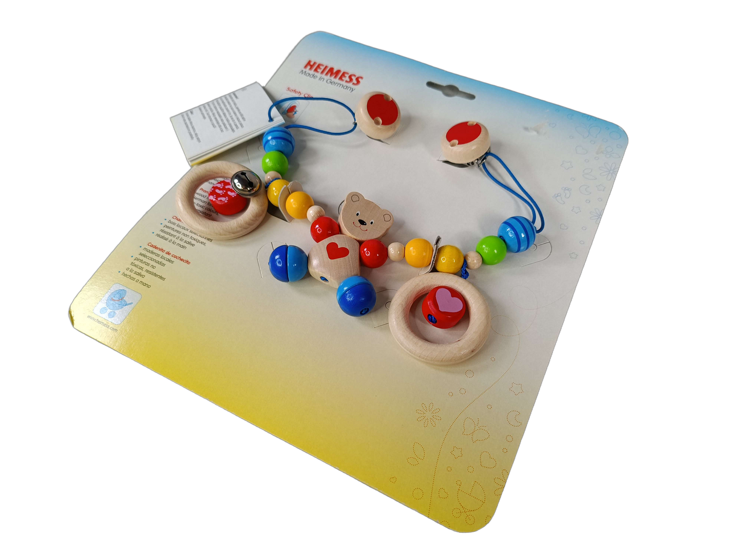 Heimess 763650 Bär Kinderwagenkette, Neuwertig