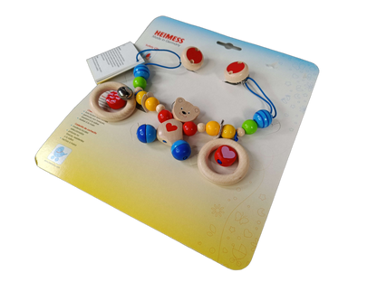 Heimess 763650 Bär Kinderwagenkette, Neuwertig