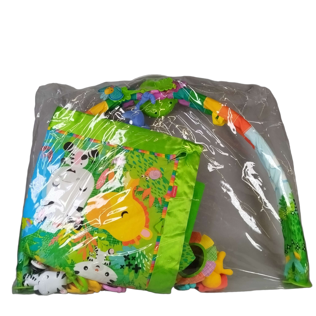 Fisher-Price Dschungel Baby-Aktivitätsdecke & Spielbogen