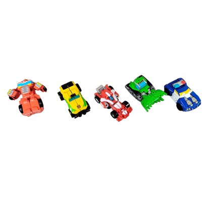 Bundle Roboter Set von 5 Verwandlungsfahrzeuge
