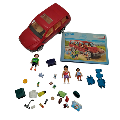 Playmobil Family Fun 9421 Familien-PKW mit Zubehör