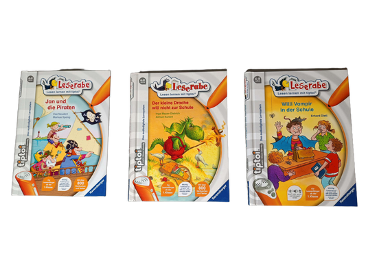 Ravensburger Bundle Tiptoi Leserabe Set von 3 Kinderbücher