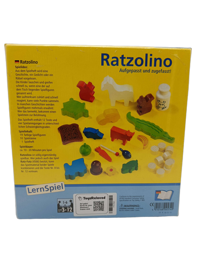 HABA Ratzolino Kinderspiel & Reaktionsspiel, neu