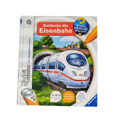 Ravensburger tiptoi Wieso? Weshalb? Warum? Entdecke die Eisenbahn Buch