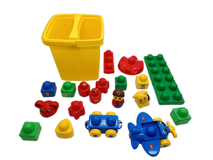 LEGO Bundle großes Set Bausteine, Figuren, Flugzeug, Bauplatte