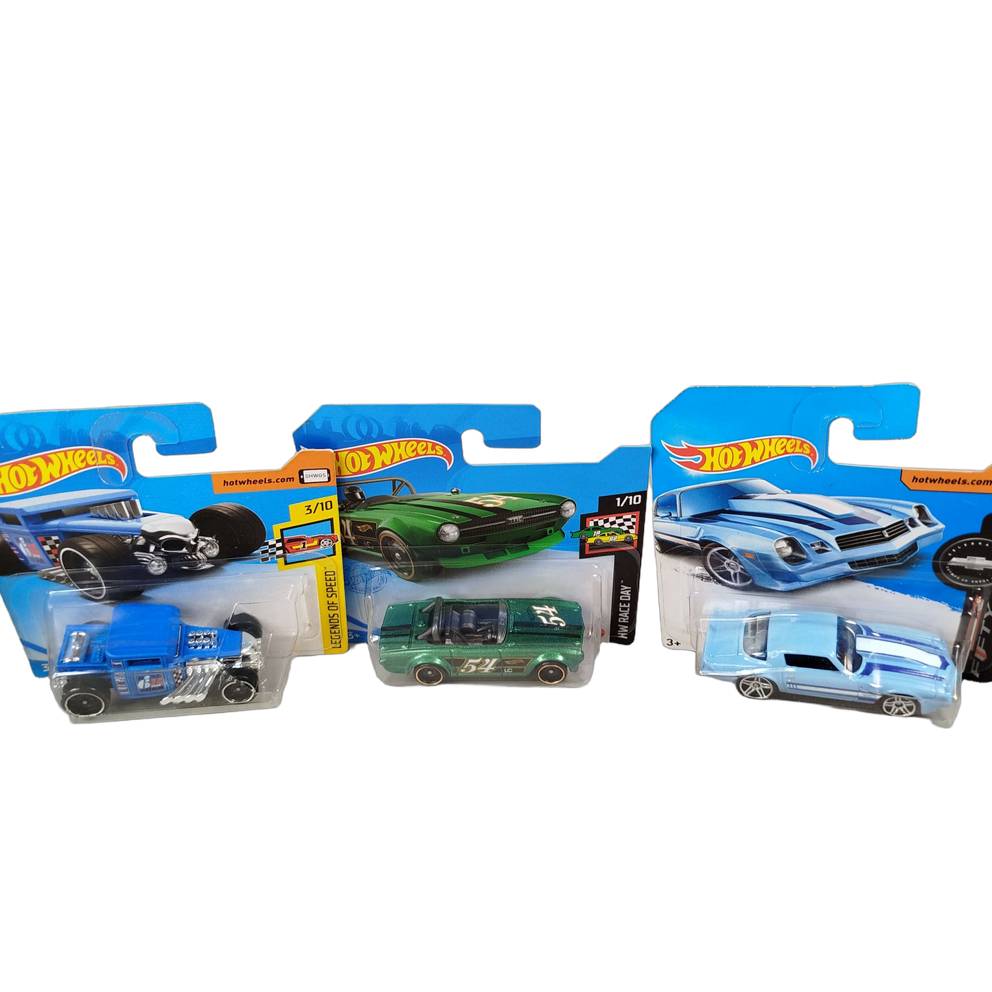 Hot Wheels Bundle Legends/Track Stars 11 Autos Neuwertig