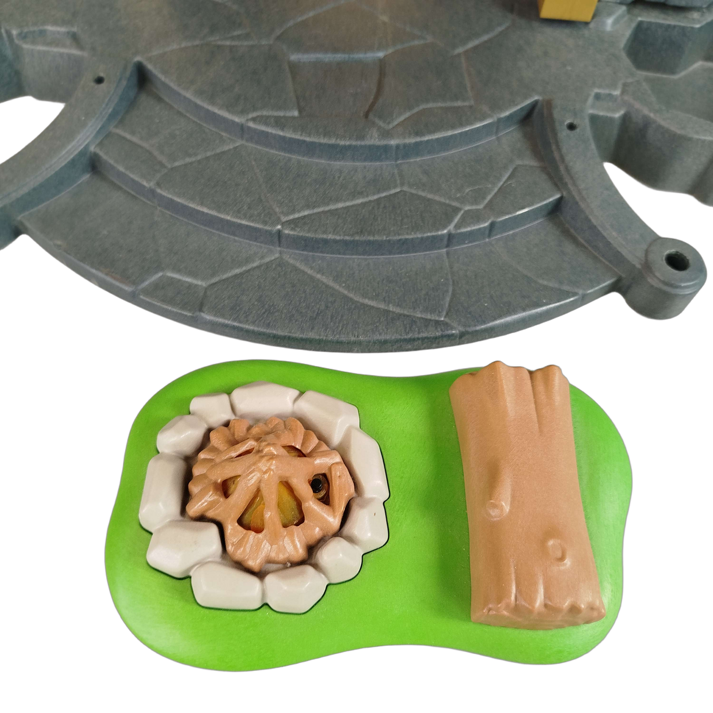 Playmobil Bundle Tempel 7774 Boot & Lagerfeuer