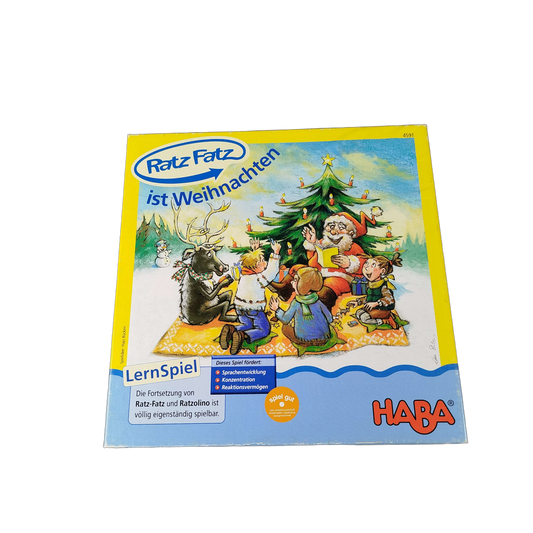 HABA Ratz Fatz Weihnachten 4591 Lernspiel