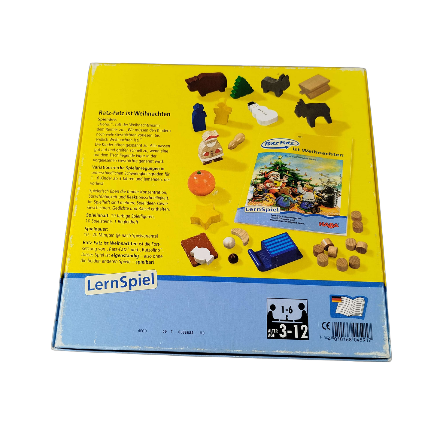 HABA Ratz Fatz Weihnachten 4591 Lernspiel