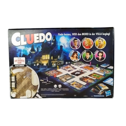 Hasbro Cluedo Brettspiel Detektivspiel Familienspiel