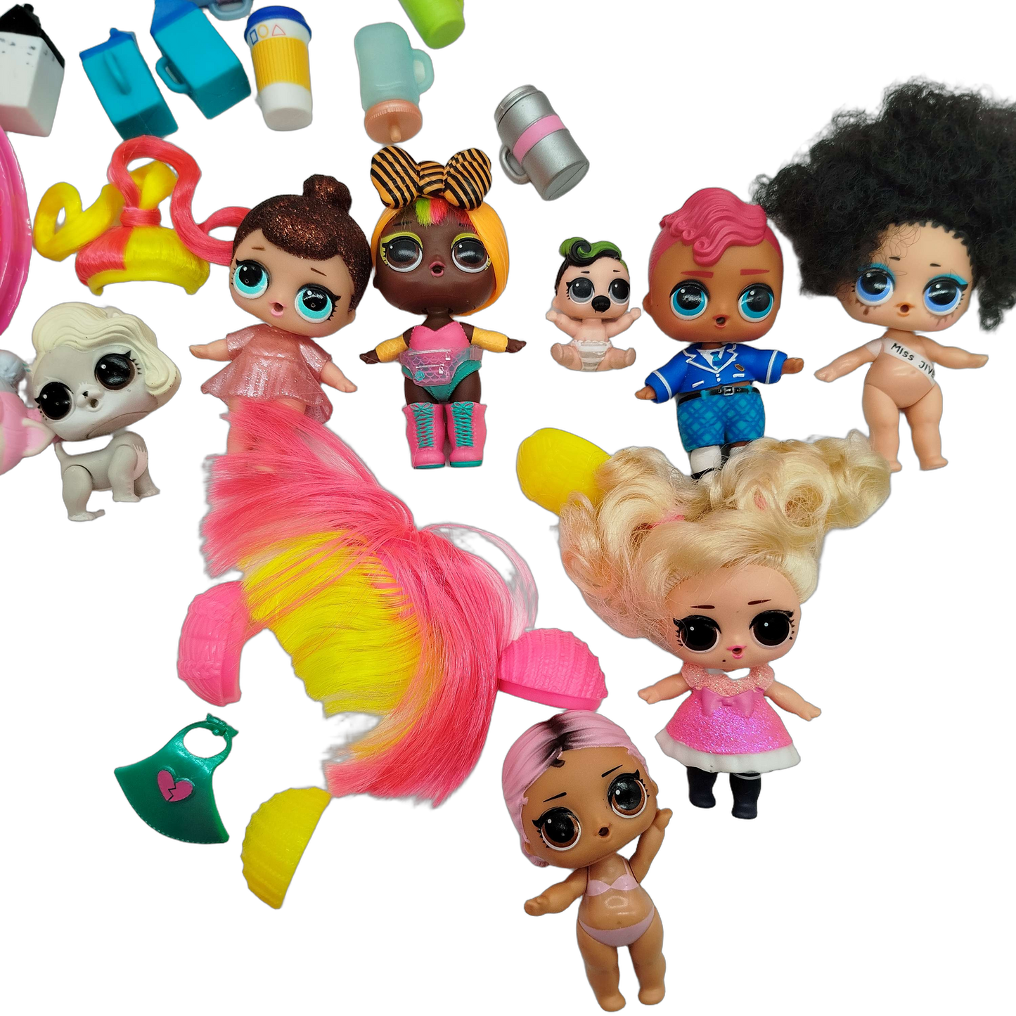 MGA Entertainment Bundle L.O.L. Surprise großes Set Puppen & Haustiere