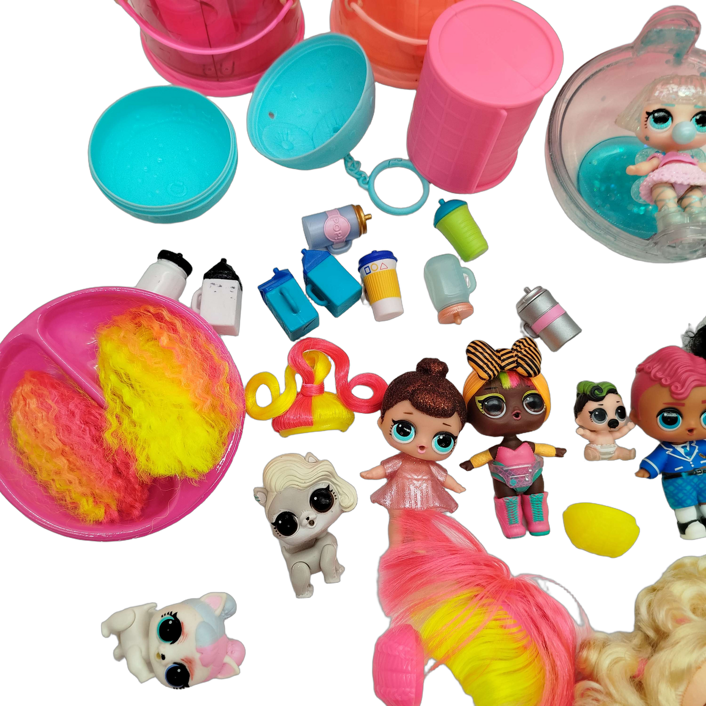 MGA Entertainment Bundle L.O.L. Surprise großes Set Puppen & Haustiere