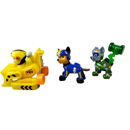 Spin Master Bundle PAW Patrol 4x Figuren & Bagger