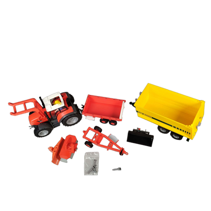 Playmobil Bundle Bauernhof großes Set Traktor & Anhänger
