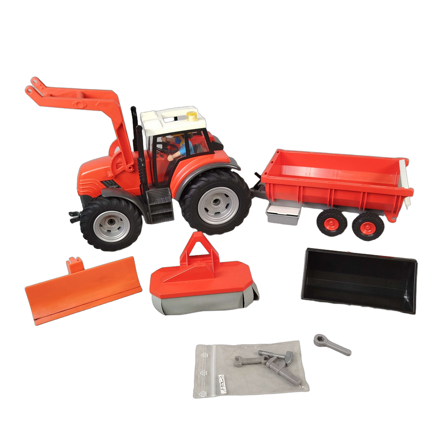 Playmobil Bundle Bauernhof großes Set Traktor & Anhänger