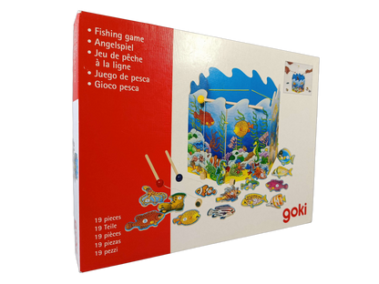 Goki 56884 Magnetisches Angelspiel aus Holz
