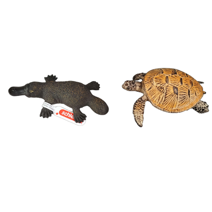 Schleich Tiere Bundle Meerestiere & Schnabeltier Set von 8
