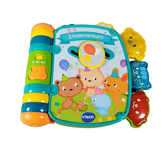 VTech Entdeckerbuch 80-150249 Lernbuch für Kleinkinder