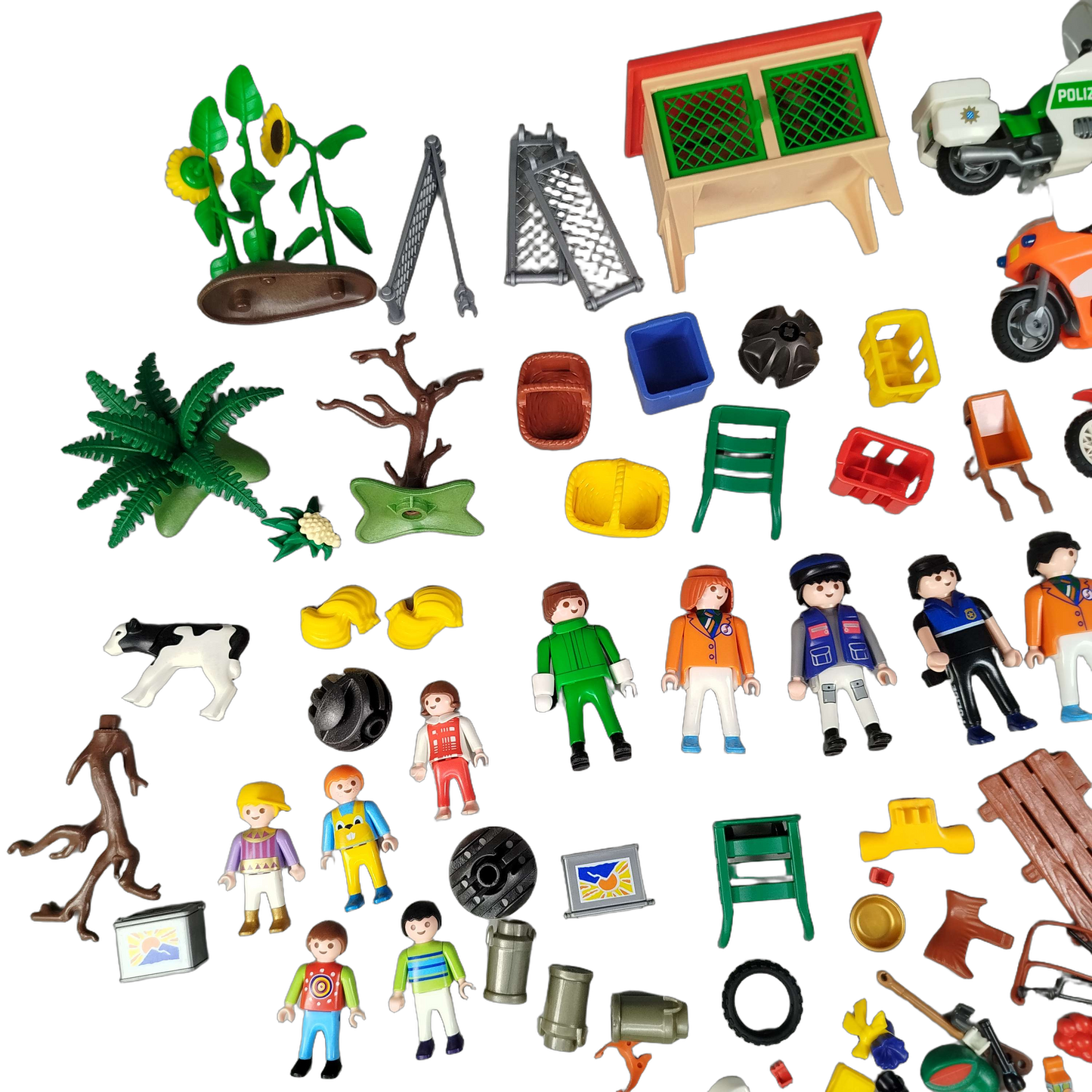 Playmobil Bundle Figuren & Motorräder mit Zubehör
