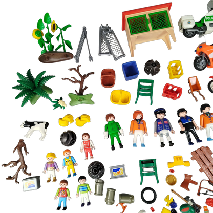 Playmobil Bundle Figuren & Motorräder mit Zubehör